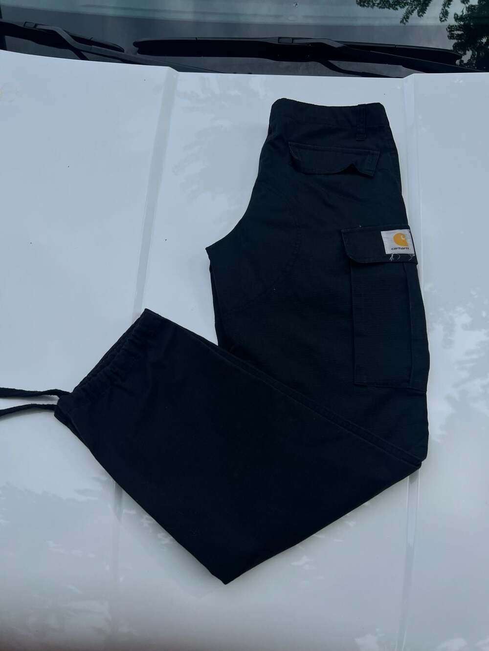 Carhartt WIP Aviation Cargo Pants Black Size S
